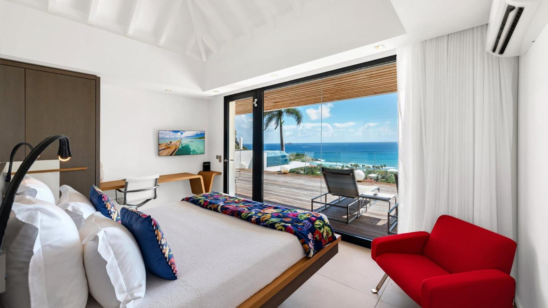 Вилла Architecture Jewel Set On A Hillside St. Barthelemy Экстерьер фото