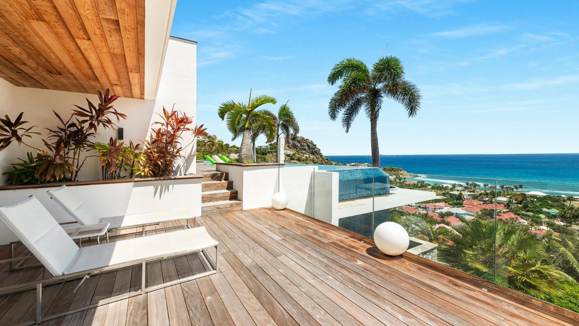 Вилла Architecture Jewel Set On A Hillside St. Barthelemy Экстерьер фото