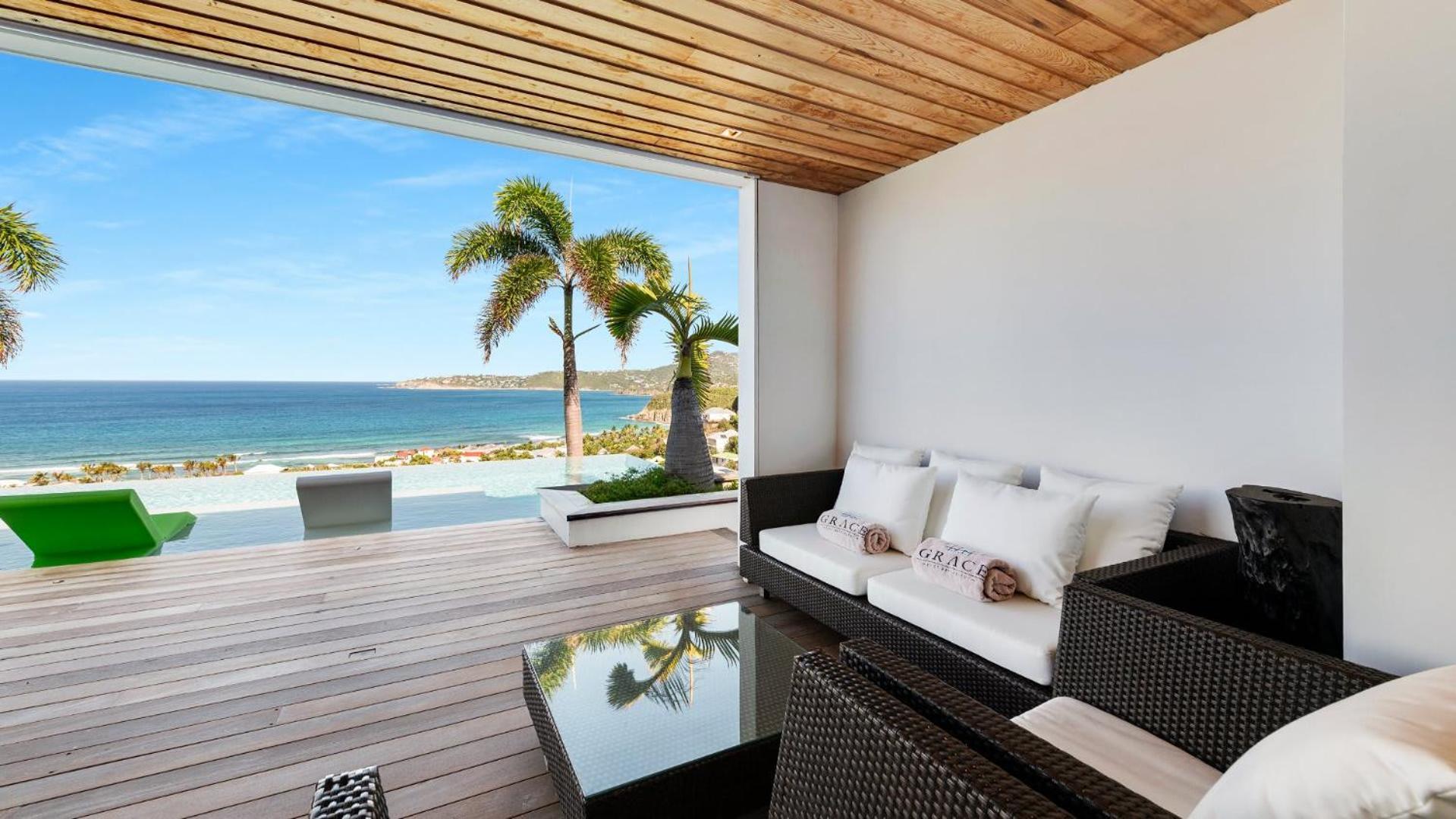 Вилла Architecture Jewel Set On A Hillside St. Barthelemy Экстерьер фото