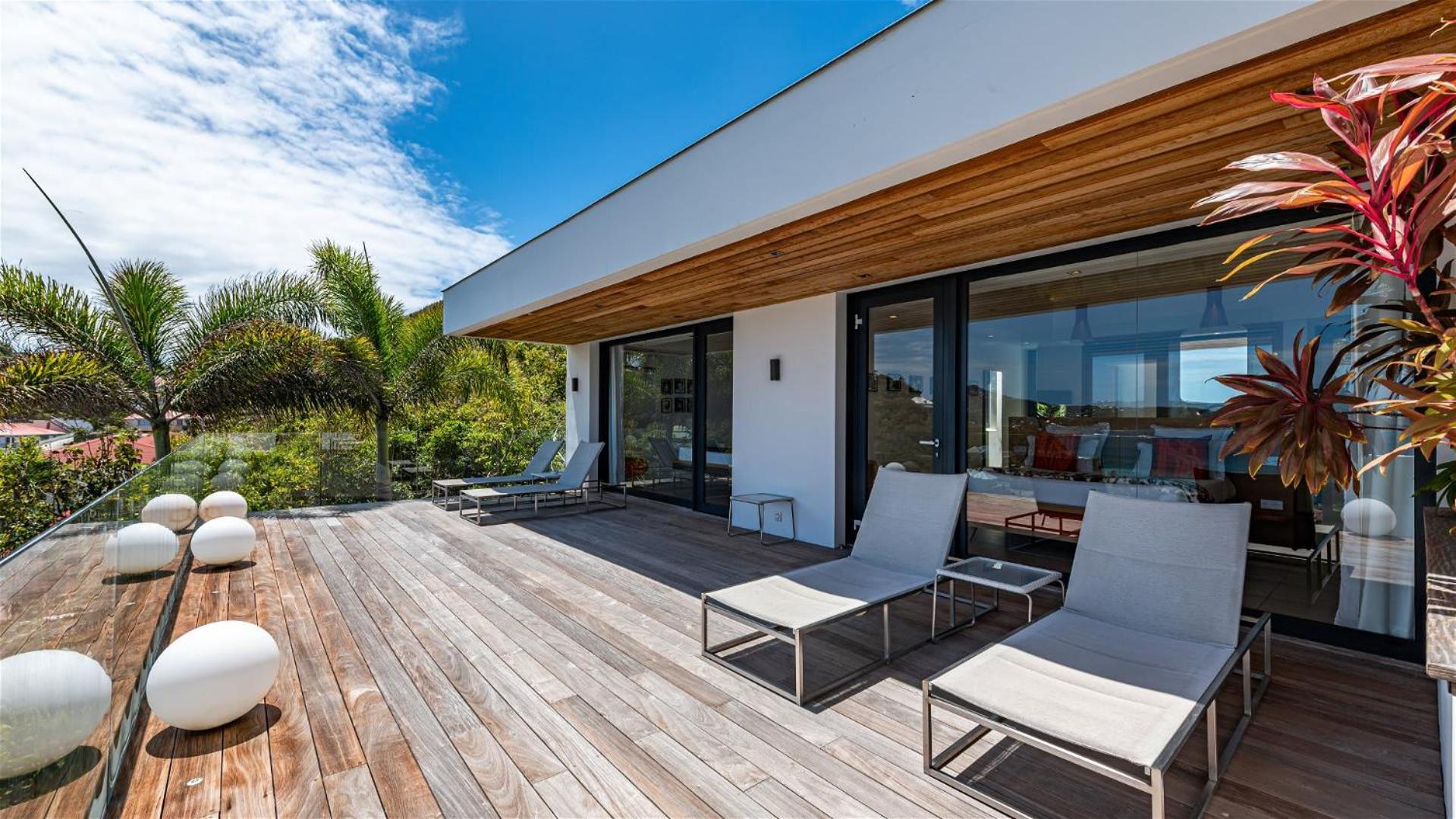 Вилла Architecture Jewel Set On A Hillside St. Barthelemy Экстерьер фото