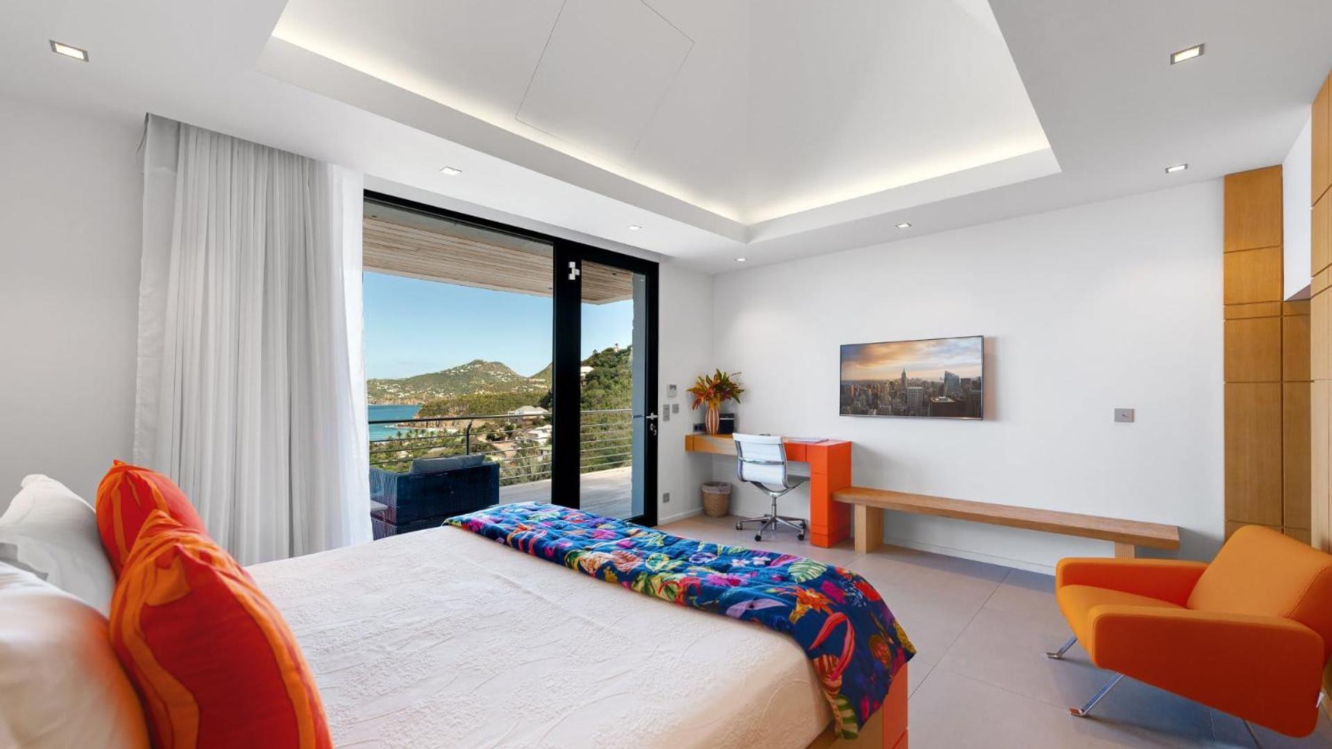 Вилла Architecture Jewel Set On A Hillside St. Barthelemy Экстерьер фото